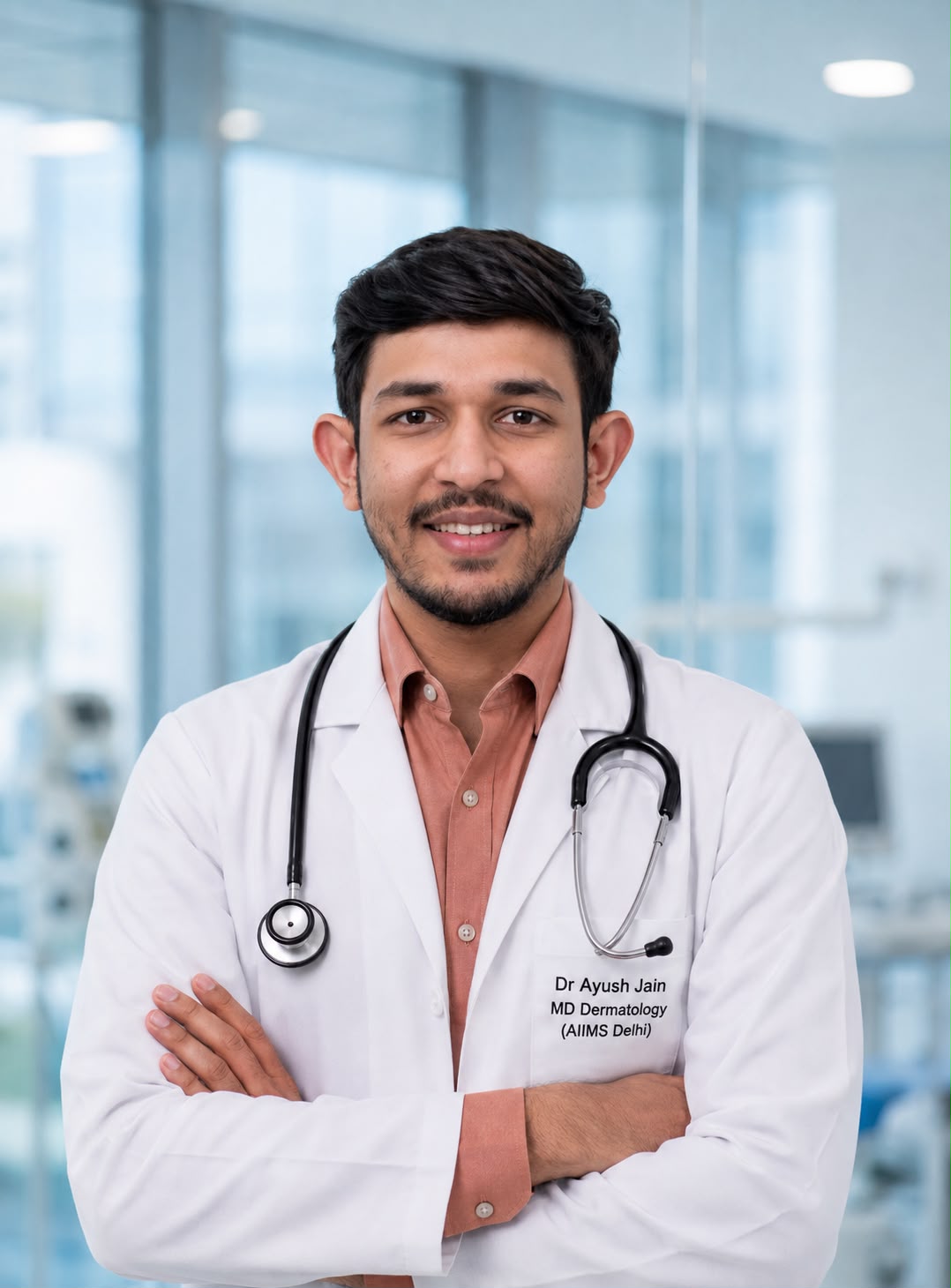 Dr. Ayush Jain, MBBS MD Dermatology (AIIMS New Delhi), dermatologist and founder of Reclaiim Skin, Jaipur